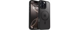 For iPhone 11 Pro MAX (XI6.5) Rank [Magnetic Circle] Tough Strong Modern Fused Hybrid - Black