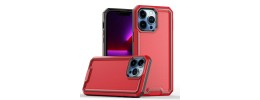 For iPhone 11 Pro MAX (XI6.5) Rank [Magnetic Circle] Tough Strong Modern Fused Hybrid - Red