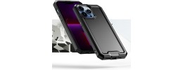 For iPhone 11 (XI6.1) Rank [Magnetic Circle] Tough Strong Modern Fused Hybrid - Black