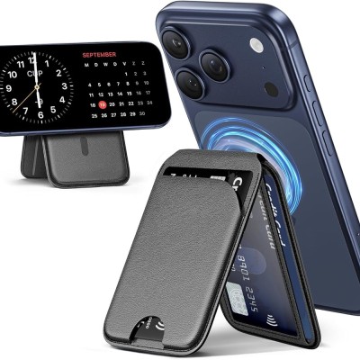 For iPhone 11 (XI6.1) Design Wallet ID Credit Card Money Holder with Magnetic Metal Closure including Lanyard - Zigzag