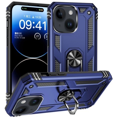 For iPhone 11 (XI6.1) METKASE Premium RANK Design Fused Hybrid in Slide-Out Package - Antique Flower