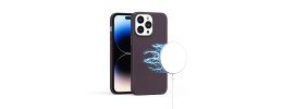 For iPhone 11 (XI6.1) PU Leather with inner [Magnetic Circle] Colored Metal Buttons - Ink