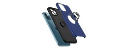 For iPhone 11 (XI6.1) Sturdy Bracket Kickstand Magnetic Hybrid - Blue