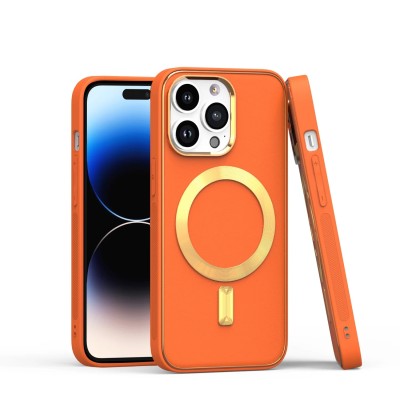 For iPhone 11 (XI6.1) Ultimate PU Leather [Magnetic Circle] Beautiful Hybrid - White