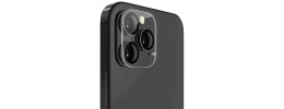 For iPhone 12 Pro Max 6.7 Camera Lens Black Edge Tempered(2.5D)
