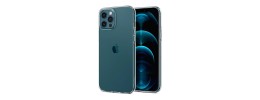 For iPhone 12 Pro Max 6.7 High Quality Transparent Gradient Shockproof Hybrid Case Cover - Teal