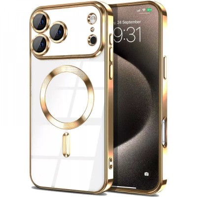 For iPhone 12 Pro Max 6.7 IronMan Magnetic Ringstand Hybrid Case Cover - Gold