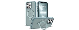 For iPhone 12 Pro Max 6.7 Magnetic RingStand Case Cover - Teal
