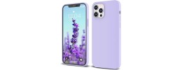 For iPhone 12 Pro Max 6.7 Tri Shield Tough Strong Hybrid Case Cover - Dark Purple