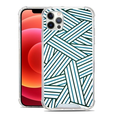 For iPhone 12 Pro Max 6.7 UV Printed ShockProof Hard Design Case Cover - Oceanic