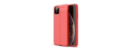 For iPhone 12 & iPhone 12 Pro PU Leather Window Flap Case with Cover - Tan