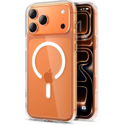 For iPhone 13/14 Glitter Magnetic Circle All-Around Diamond Thick  TPU with Camera Protection - Gold