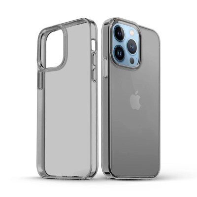 For iPhone 13/14 Jewel Full Diamond Bling Case Cover - Smoke
