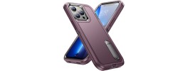 For iPhone 13/14 Sturdy Think 3in1 Tough Hybrid - Purple