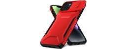 For iPhone 13/14 Ultimate U Design Hybrid with Camera Window Covering - Red