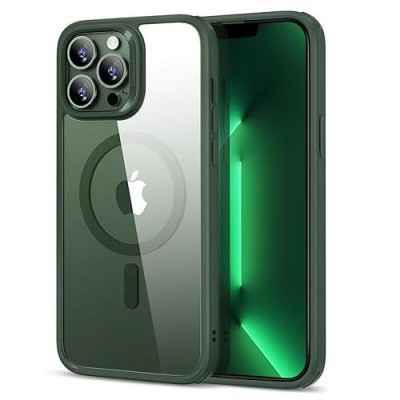 For iPhone 13 6.1 Electroplated Fashion Solid Color TPU Case Cover - Light Green