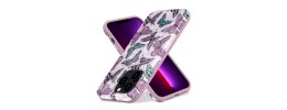 For iPhone 13 6.1 Trendy Fashion Design Hybrid Case Cover - Chevron