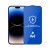 For iPhone 13 Mini 5.4 11D Full Glue High Grade Alumina Curved Screen Tempered Glass with Physical Reinforcement Technology