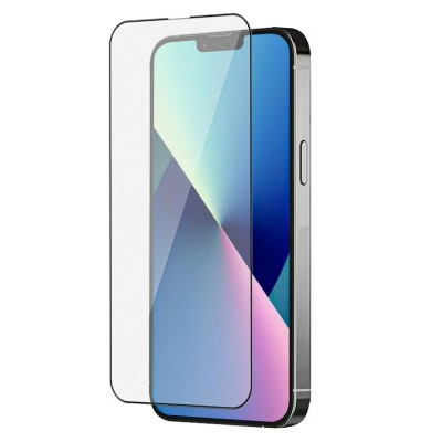 For iPhone 13 Mini 5.4 Anti-Finger Print 11D Full Glue High Grade Alumina Curved Screen Tempered Glass with Physical Reinforcement Technology