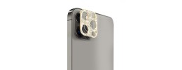For iPhone 13 Mini 5.4 Camera Lens Zinc Alloy With Diamond - Gold