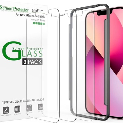 For iPhone 13 Mini 5.4 Clear Tempered Glass