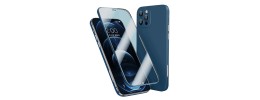 For iPhone 13 Pro All Coverage Full Protection 360 With Built-In Screen Protector Case - Blue