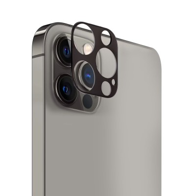 For iPhone 13 Pro Camera Lens Zinc Alloy With Diamond - Black