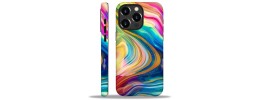 For iPhone 13 Pro Electroplated Design Hybrid Case Cover - Rainbow