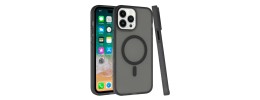 For iPhone 13 Pro Exquisite Tough Shockproof Hybrid Case Cover - Black