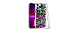 For iPhone 13 Pro Glitter Fashion Shockproof TPU Cover Case - Rainbow