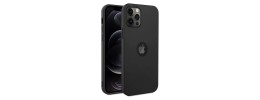 For iPhone 13 Pro High Quality Premium Ultra Thin Transparent Fused Hybrid Case Cover - Matte Black