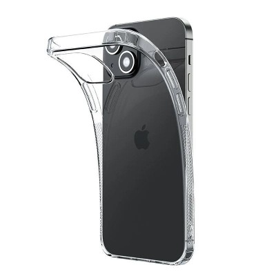 For iPhone 13 Pro High Quality Transparent Colored Bumper Hybrid Case Cover - Black