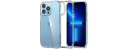 For iPhone 13 Pro High Quality Transparent Gradient Shockproof Hybrid Case Cover - Blue