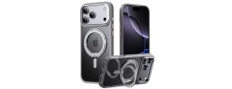 For iPhone 13 Pro Machine Magnetic Kickstand Case Cover - Silver