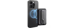 For iPhone 13 Pro [Magnetic Circle] Wallet With Independent Detachable Card Holder - Black