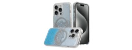 For iPhone 13 Pro Max Bling Hybrid Case Cover - G
