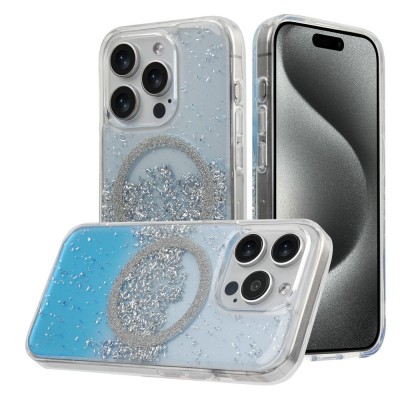 For iPhone 13 Pro Max Bling Hybrid Case Cover - L