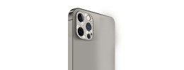 For iPhone 13 Pro Max Camera Lens Zinc Alloy With Diamond - Gold