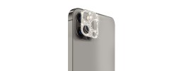 For iPhone 13 Pro Max Camera Lens Zinc Alloy With Diamond - Silver