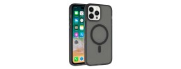 For iPhone 13 Pro Max Core [Magnetic Circle] Colorful Buttons Thick 2mm Hybrid - Midnight Green