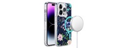 For iPhone 13 Pro Max Delight IMD Design Thick Hybrid Case Cover - E