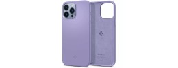 For iPhone 13 Pro Max Electroplated Fashion Solid Color TPU Case Cover - Light Purple