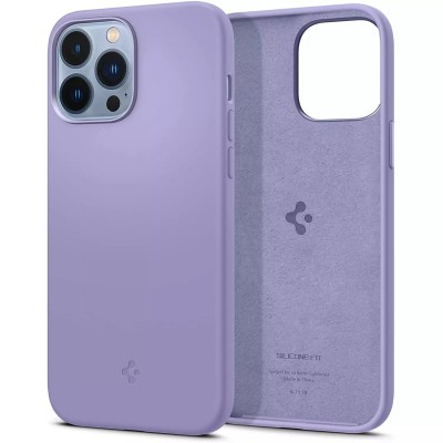 For iPhone 13 Pro Max Electroplated Fashion Solid Color TPU Case Cover - Light Purple