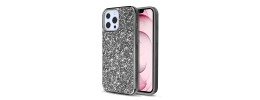 For iPhone 13 Pro Max Jewel Full Diamond Bling Case Cover - Smoke