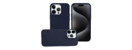For iPhone 13 Pro Max METKASE Apple-Peel Stick PU Leather [Magnetic Circle] Premium Hybird Case - Dark Blue