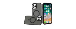 For iPhone 13 Pro Max [Magnetic Circle] ShockProof 4-Time Injection Strong Hybrid - Black