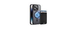 For iPhone 13 Pro Max Magnetic Ring Compatible Deattachable PU Leather Hybrid Wallet Money Card Holder with Lanyard - Black