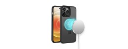 For iPhone 13 Pro Max Premium Circle [Magnetic Circle] KickKickstand - Black
