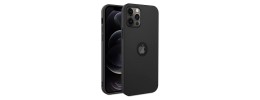 For iPhone 13 Pro Max Premium Minimalistic Slim Tough ShockProof Hybrid Case Cover - Charcoal Grey