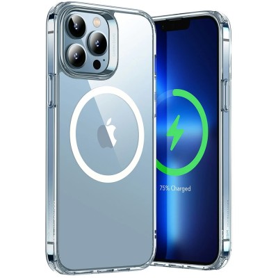 For iPhone 13 Pro Max Rank Tough Strong Modern Fused Hybrid Case Cover - Blue